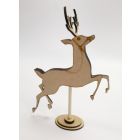 Free standing single reindeer