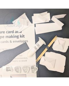 Best Wishes 1:12 scale Card & Envelope Making Kit
