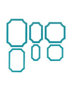 Curved frame die set, set of 6 dies,