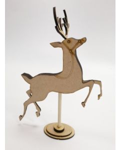 Free standing single reindeer