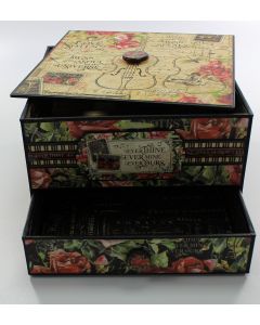 Memory box with drawer