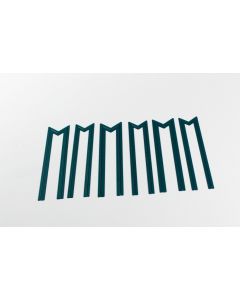 Never ending set of 6 decorative banner dies