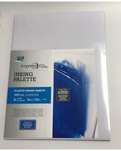 Grafix Plastic Inking Sheets .005 Inches 9"x12"