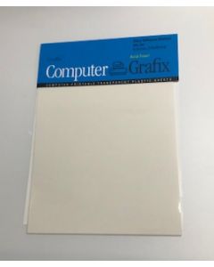 Computer Grafix Clear Adhesive Backed Ink Jet