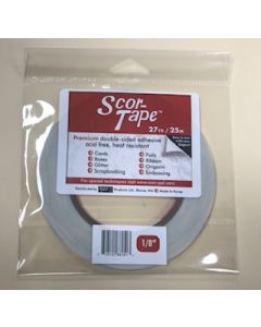 Scor tape 1/8" x 27yd