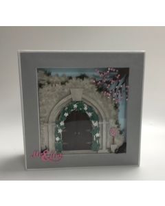 Story Frame Construction Album with Square Frame Archway