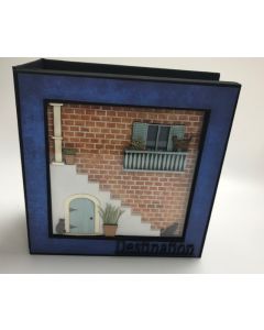 Story Frame Construction Album with Square Frame Alley