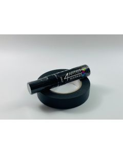 Acid Free Black 25mm x 50m Frame Tape and Pebeo Oil based paint pen – black 15mm