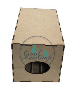 CATalogue box with index hole and reinforcer die set
