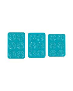  Katz eyes - set of 3 eyelet plates