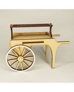 1/12 scale MDF market cart kit