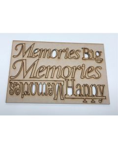 CoolKatz Complete MDF Memories and Mothers Day Words