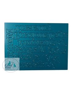 Album Text Die  plate 1