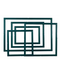 Double cut frame die set