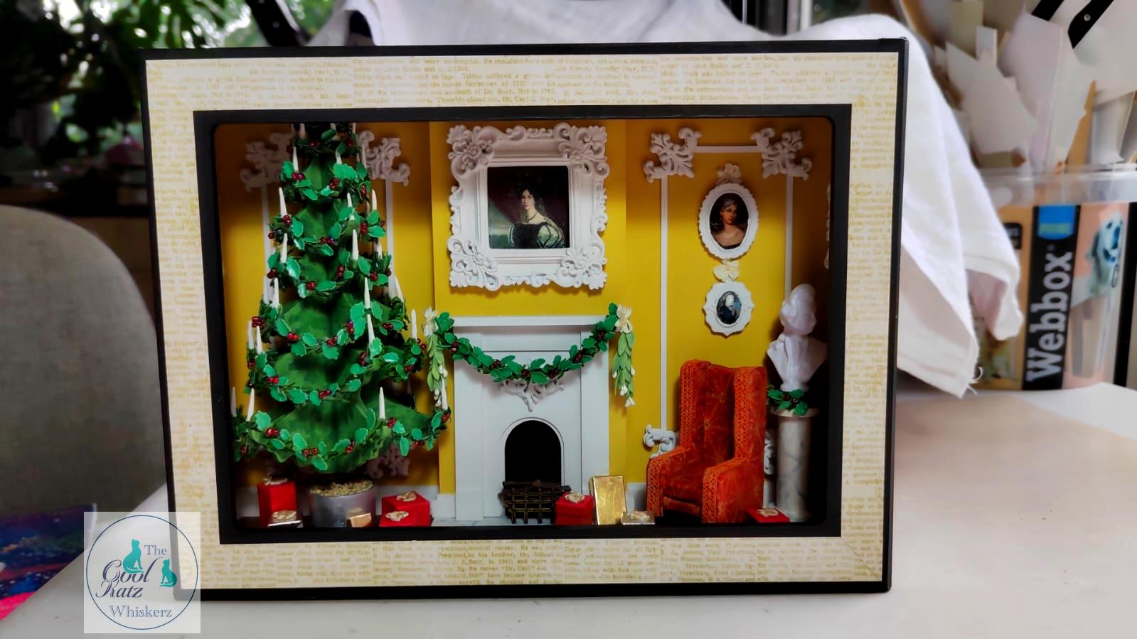 CHRISTMAS BOOK BOX INSPIRATION CoolKatzCraft
