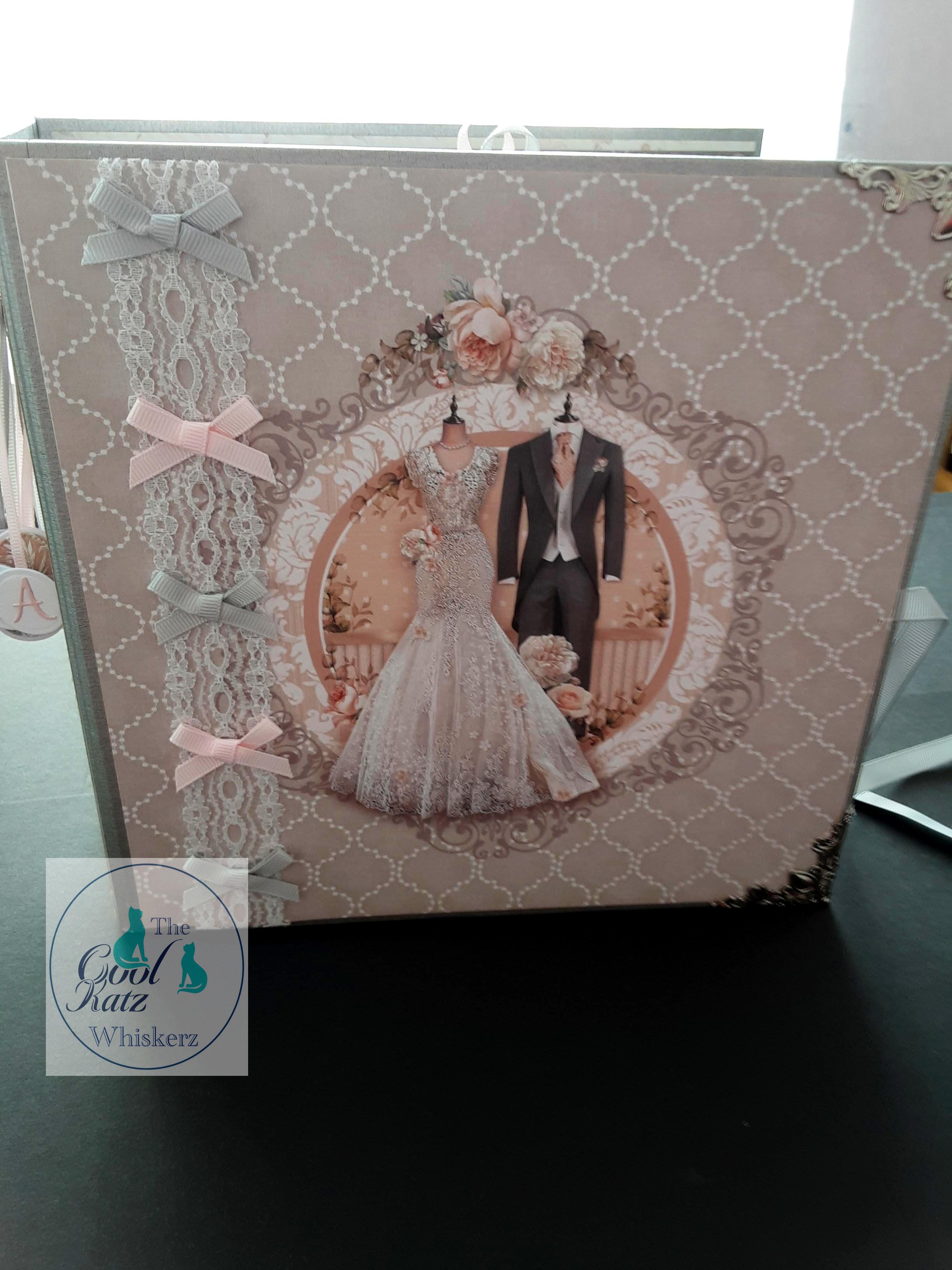 WEDDED TOGETHER ALBUM AND ROLL TOP BOX